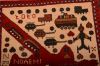 Baluch Beige Square Hand Knotted 110 X 25 Area Rug 100-75433 Thumb 4