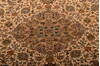 Kashmir Beige Hand Knotted 50 X 70  Area Rug 100-75449 Thumb 2