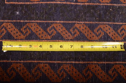 Baluch Blue Runner Hand Knotted 36 X 67 Area Rug 100-75458 Image 13