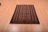 Baluch Blue Runner Hand Knotted 36 X 67 Area Rug 100-75458 Thumb 7