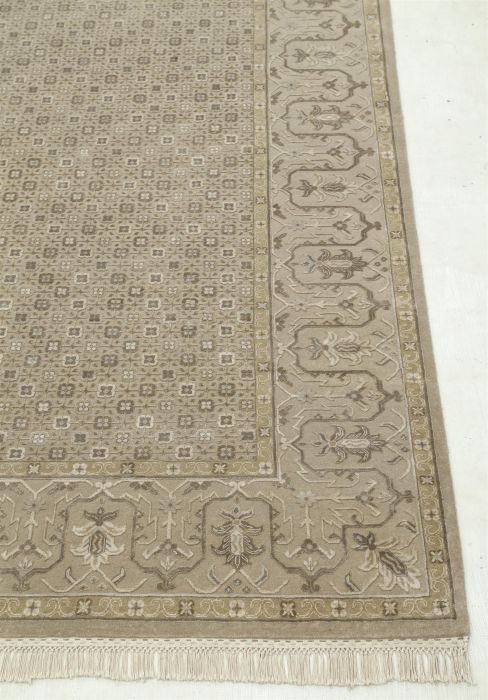 Jaipur Brown Hand Knotted 26 X 50  Area Rug 901-75466 Image 2