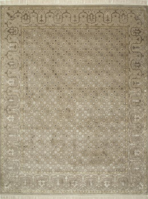 Jaipur Brown Hand Knotted 26 X 50  Area Rug 901-75466 Image 0
