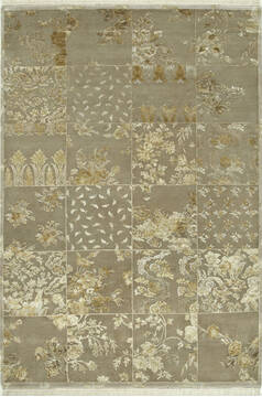 Jaipur Grey Hand Knotted 2'6" X 5'0"  Area Rug 901-75470