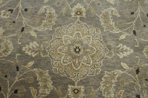 Jaipur Grey Hand Knotted 100 X 140 Area Rug 901-75492 Image 1