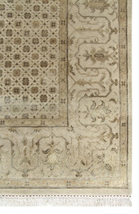 Jaipur Beige Hand Knotted 90 X 120 Area Rug 901-75526 Image 2