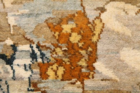 Jaipur Blue Hand Knotted 30 X 46 Area Rug 901-75543 Image 1