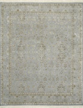 Jaipur Blue Hand Knotted 3'0" X 5'0"  Area Rug 901-75549