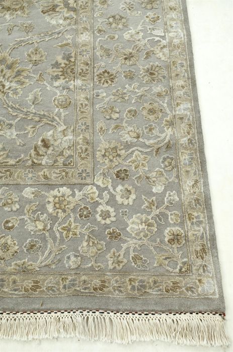 Jaipur Grey Hand Knotted 40 X 60 Area Rug 901-75551 Image 2