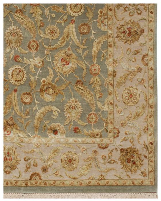Jaipur Blue Hand Knotted 40 X 60 Area Rug 901-75553 Image 2