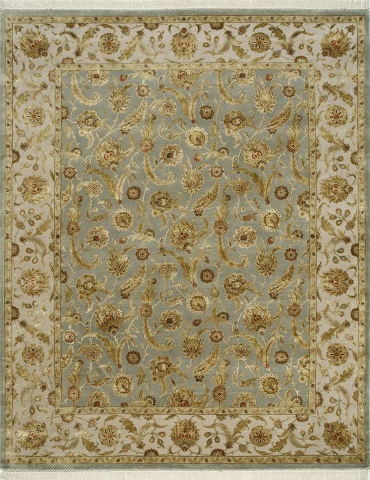 Jaipur Blue Hand Knotted 40 X 60 Area Rug 901-75553 Image 0