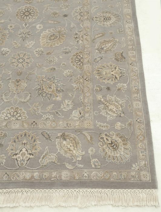 Jaipur Grey Hand Knotted 60 X 90 Area Rug 901-75571 Image 2