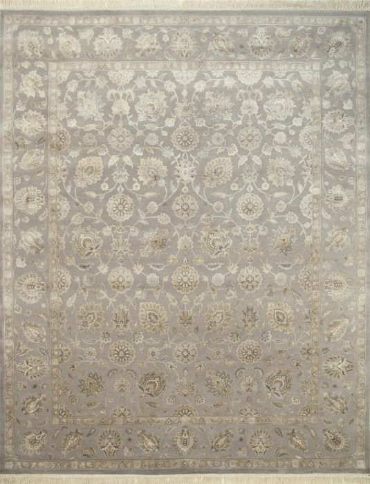 Jaipur Grey Hand Knotted 60 X 90 Area Rug 901-75571 Image 0
