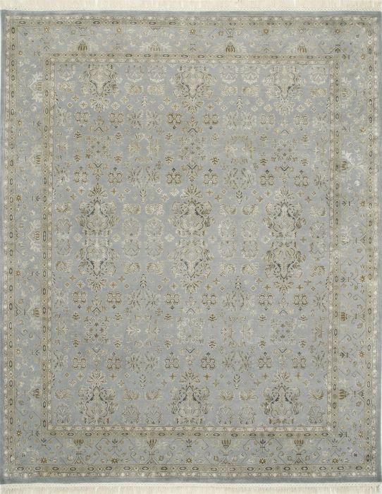 Jaipur Blue Hand Knotted 46 X 66 Area Rug 901-75577 Image 0