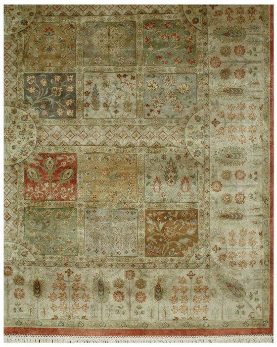 Jaipur Multicolor Hand Knotted 80 X 100 Area Rug 901-75591 Image 2