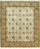 Jaipur White Hand Knotted 80 X 100  Area Rug 901-75595 Thumb 0