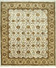 Jaipur White Hand Knotted 80 X 100 Area Rug 901-75595 Thumb 0