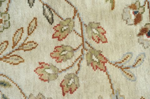 Jaipur White Hand Knotted 60 X 90 Area Rug 901-75611 Image 1