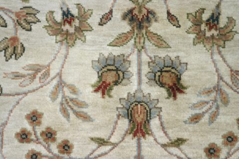 Jaipur White Hand Knotted 60 X 90 Area Rug 901-75612 Image 1