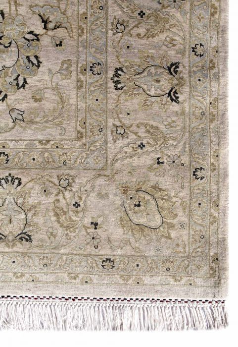 Jaipur Beige Hand Knotted 80 X 100 Area Rug 901-75624 Image 2