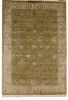 Jaipur Green Hand Knotted 40 X 60  Area Rug 901-75630 Thumb 0