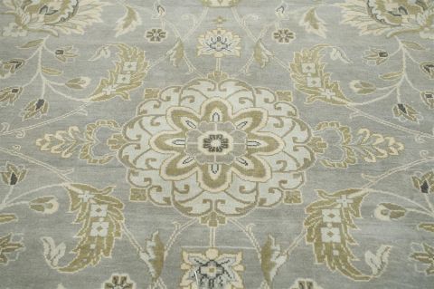 Jaipur Grey Hand Knotted 66 X 910 Area Rug 901-75637 Image 1