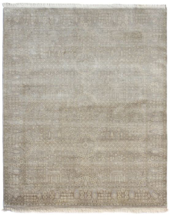 Jaipur Grey Hand Knotted 66 X 910 Area Rug 901-75638 Image 0