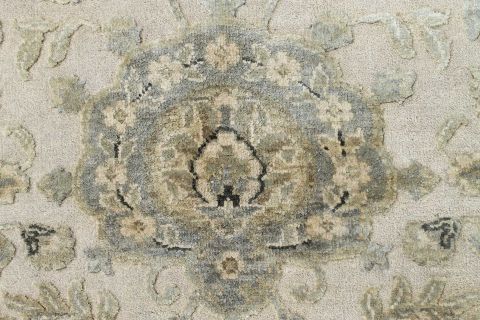 Jaipur White Hand Knotted 40 X 60 Area Rug 901-75643 Image 1