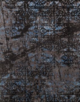 Jaipur Brown Hand Knotted 6'6" X 8'2"  Area Rug 901-75646