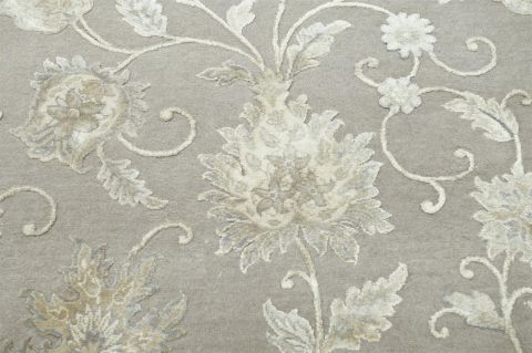 Jaipur Grey Hand Knotted 66 X 910 Area Rug 901-75648 Image 1