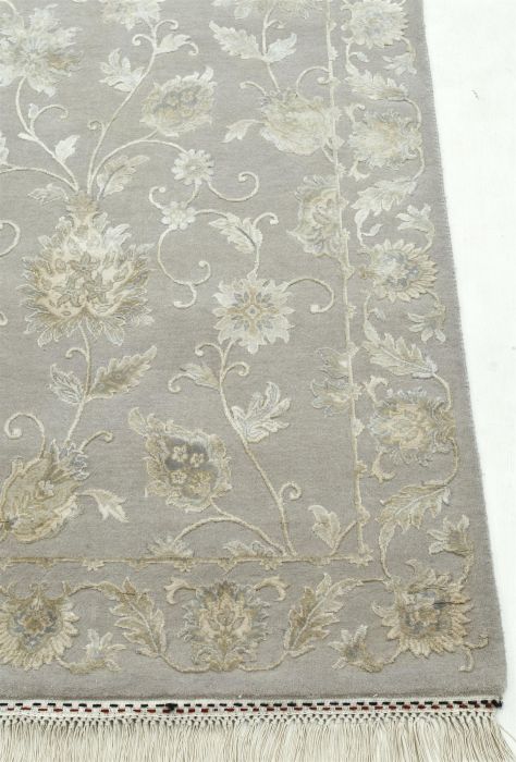 Jaipur Grey Hand Knotted 66 X 910 Area Rug 901-75648 Image 2