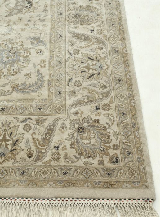 Jaipur Beige Hand Knotted 66 X 910 Area Rug 901-75649 Image 2