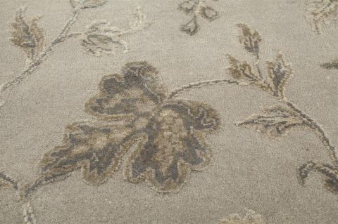 Jaipur Grey Hand Knotted 66 X 910 Area Rug 901-75652 Image 1