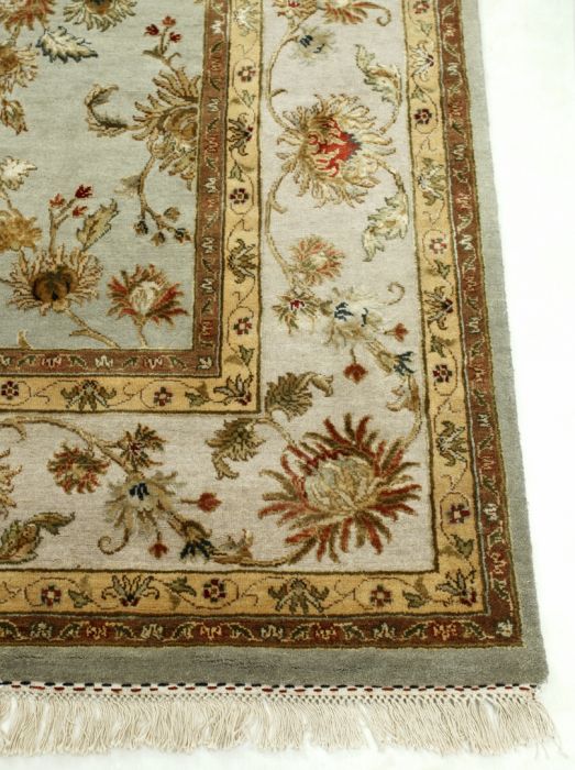 Jaipur Green Hand Knotted 80 X 100 Area Rug 901-75662 Image 2
