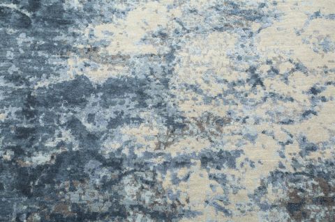 Jaipur Blue Hand Knotted 80 X 100 Area Rug 901-75669 Image 1