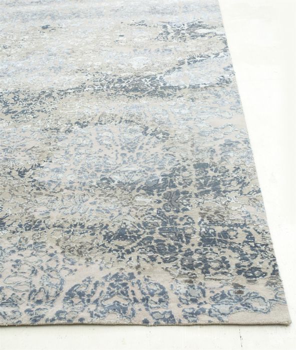 Jaipur Blue Hand Knotted 80 X 100 Area Rug 901-75670 Image 2