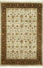 Jaipur White Hand Knotted 66 X 910 Area Rug 901-75683 Thumb 0