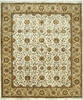 Jaipur White Hand Knotted 66 X 910  Area Rug 901-75684 Thumb 0