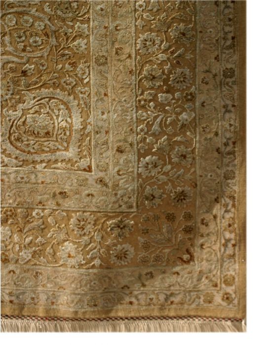 Jaipur Brown Hand Knotted 66 X 910  Area Rug 901-75686 Image 1