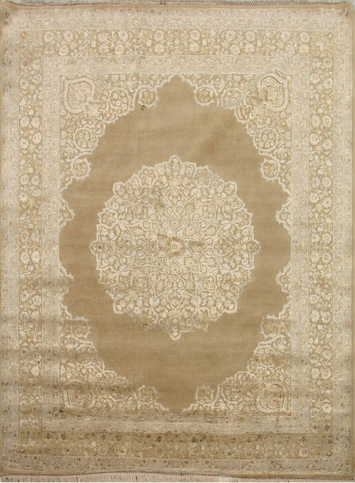 Jaipur Brown Hand Knotted 66 X 910  Area Rug 901-75686 Image 0