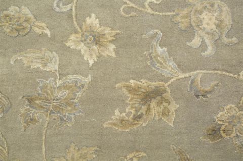 Jaipur Grey Hand Knotted 66 X 910 Area Rug 901-75687 Image 1