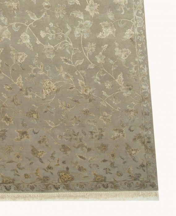 Jaipur Grey Hand Knotted 66 X 910 Area Rug 901-75687 Image 2