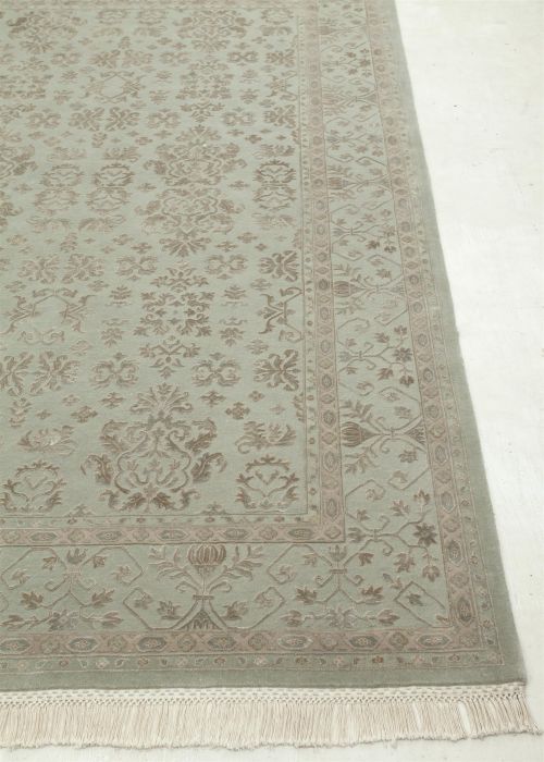 Jaipur Grey Hand Knotted 80 X 100 Area Rug 901-75694 Image 2
