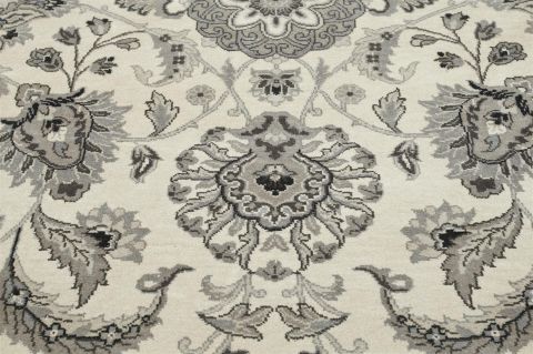 Jaipur White Hand Knotted 80 X 100 Area Rug 901-75695 Image 1