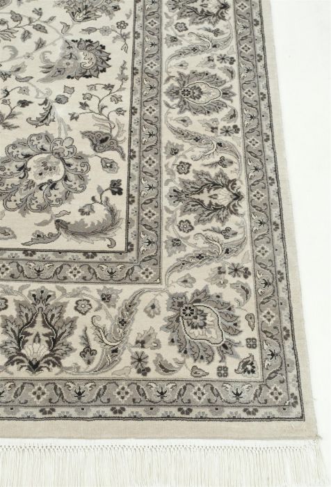 Jaipur White Hand Knotted 80 X 100 Area Rug 901-75695 Image 2