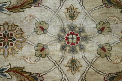 Jaipur Beige Hand Knotted 66 X 910  Area Rug 901-75701 Image 1