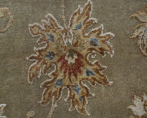 Jaipur Green Hand Knotted 80 X 100 Area Rug 901-75703 Image 1