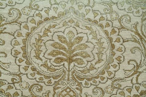 Jaipur Beige Hand Knotted 80 X 100 Area Rug 901-75710 Image 1