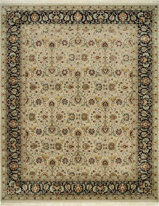 Jaipur Beige Hand Knotted 66 X 910 Area Rug 901-75716 Image 0