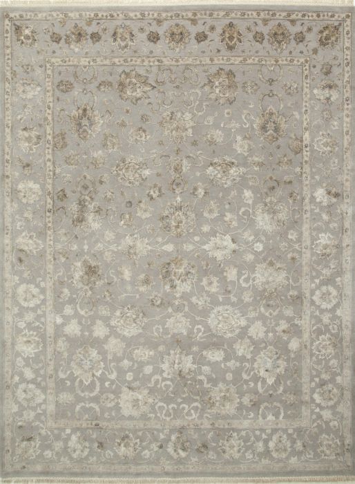 Jaipur Grey Hand Knotted 66 X 910 Area Rug 901-75717 Image 0