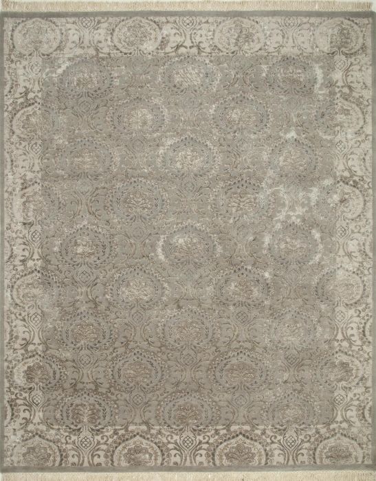 Jaipur Grey Hand Knotted 66 X 910 Area Rug 901-75718 Image 0
